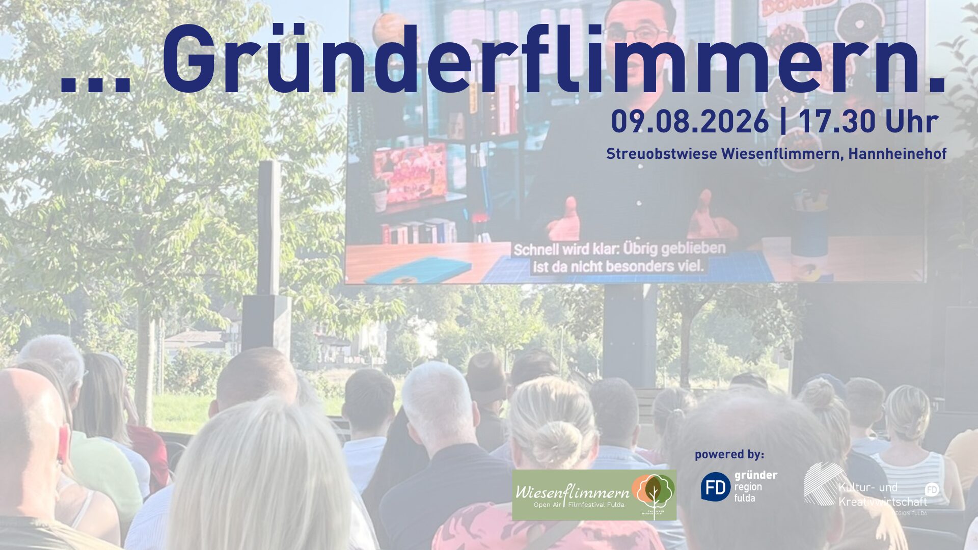 Gründerflimmern 2026 - Sommerfest der Gründer